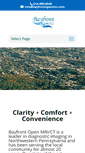 Mobile Screenshot of bayfrontopenmri.com